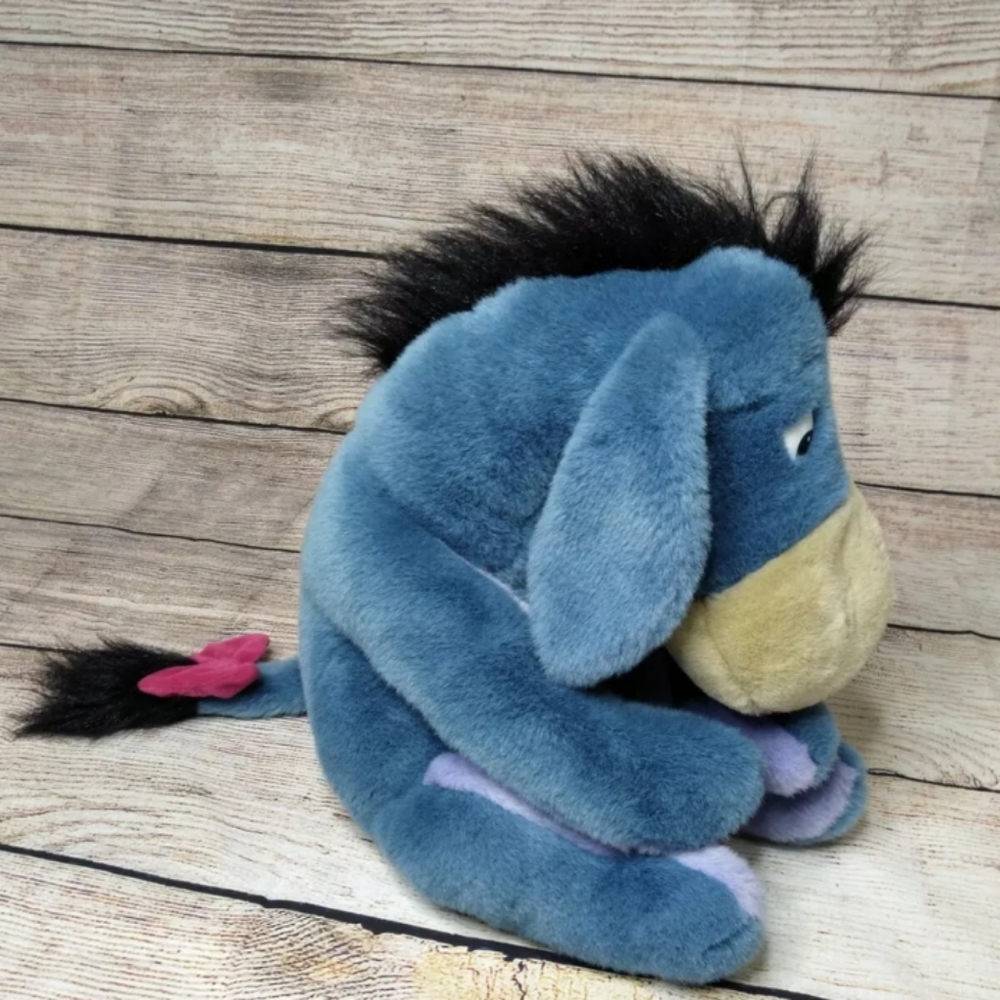 VTG Walt Disney Eeyore Plush Stuffed Animal